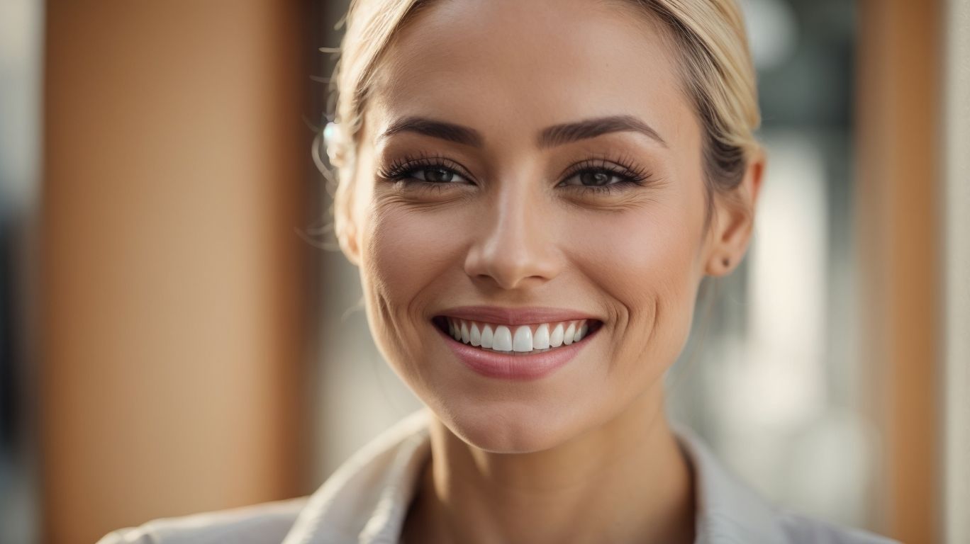 ai generated woman smiling at camera