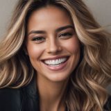 ai generated image of a woman smiling at the camera